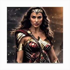 Wonder Woman 3 Canvas Print