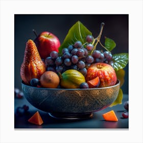 Fruit Bowl 1 Canvas Print