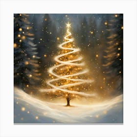 Christmas Tree 1 Canvas Print