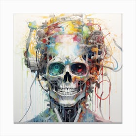 'Skull' 8 Canvas Print