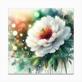 Peony Canvas Print