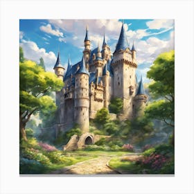 Fairytale Castle 18 Canvas Print