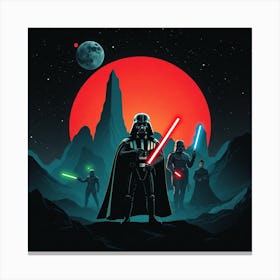 Star Wars 6 Canvas Print