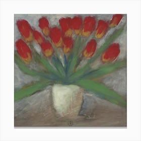 Red Tulips 3 Canvas Print