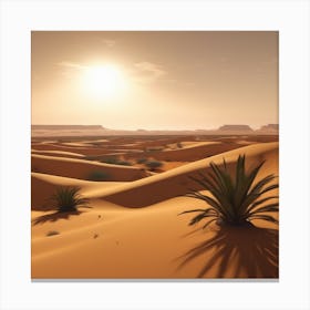 Sahara Desert 92 Canvas Print