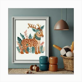 Giraffe Canvas Print