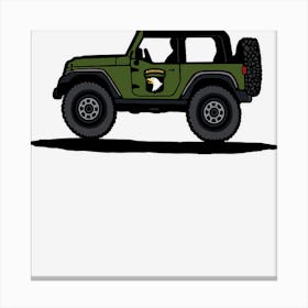 101st Airborne 4x4 Canvas Print