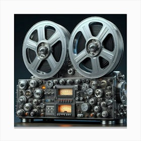 Reel To Reel 1 Canvas Print