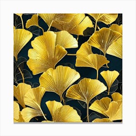 Ginkgo Leaves 27 Canvas Print