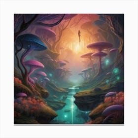 Fairytale Forest Canvas Print