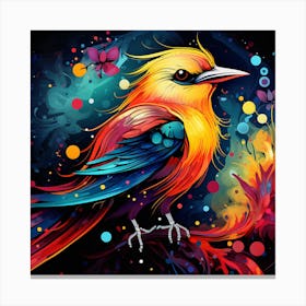 Colorful Bird 2 Canvas Print