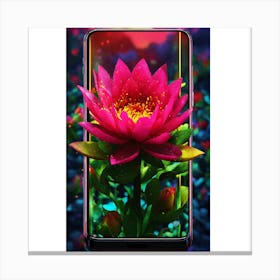 Lotus Flower 4 Canvas Print