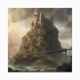 Castle In The Sky 1 Canvas Print