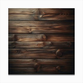 Wooden Wall Background Canvas Print