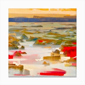 Abstract Seascape Canvas Print