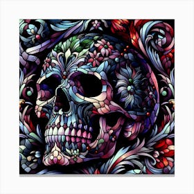 Stained Canvas Print