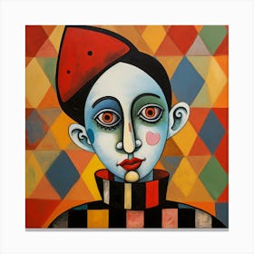 Clown 3 Canvas Print