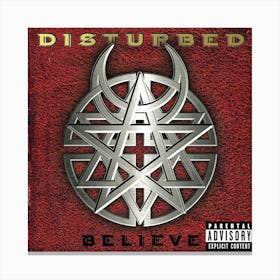 Disturbed Album Covers 4 Canvas Print