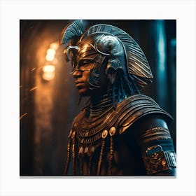 Egyptian Warrior Canvas Print