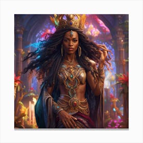 Egyptian Queen Canvas Print