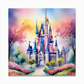 Cinderella Castle 37 Canvas Print