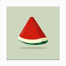 Watermelon Food Nature Fruit Healthy Summer Fresh Canvas Print