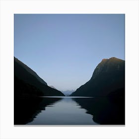 SILENCE Doubtful Sound, New Zealand Photography Canvas Print