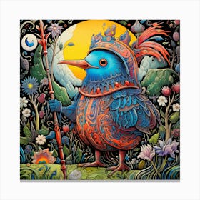 King Bird Canvas Print