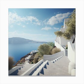 Santorini Canvas Print