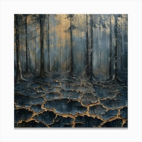 Dark Forest Canvas Print