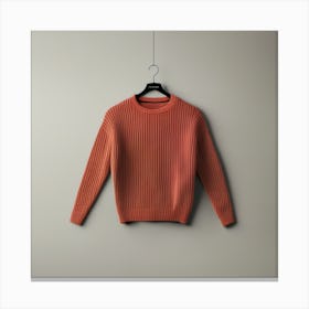 Sweater Hanging On A Hanger Canvas Print