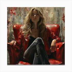 Red Chair Canvas Print