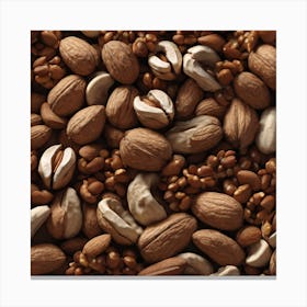 Nuts And Seeds 21 Canvas Print