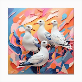 Seagulls 6 Canvas Print