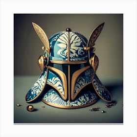 Star Wars Helmet Canvas Print