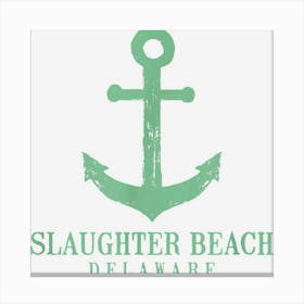 Slaughter Beach Delaware Canvas Print