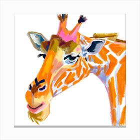 Reticulated Giraffe 02 Canvas Print