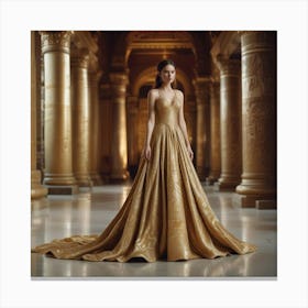 Golden Gown 1 Toile