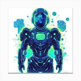 Logo Icon Ai 18 Canvas Print