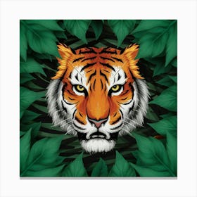 Tigre Face 1 Canvas Print