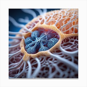 Cellular Structure Canvas Print