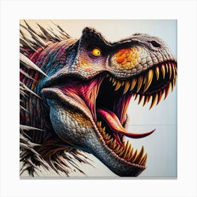 T-Rex 1 Canvas Print