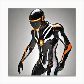 Futuristic Robot 46 Canvas Print