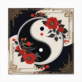 Yin Yang 35 Canvas Print