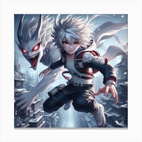 Demon Boy Canvas Print