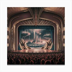 Stage Of The Opera Canvas Print