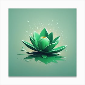 Lotus Flower Canvas Print