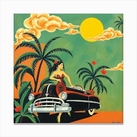 Hawaiian Girl 1 Canvas Print