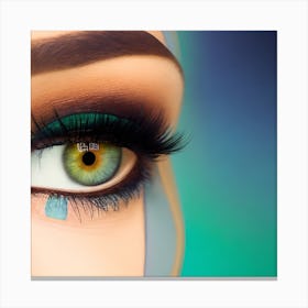 Egyptian Eye Canvas Print