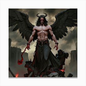 Demon 3 Canvas Print